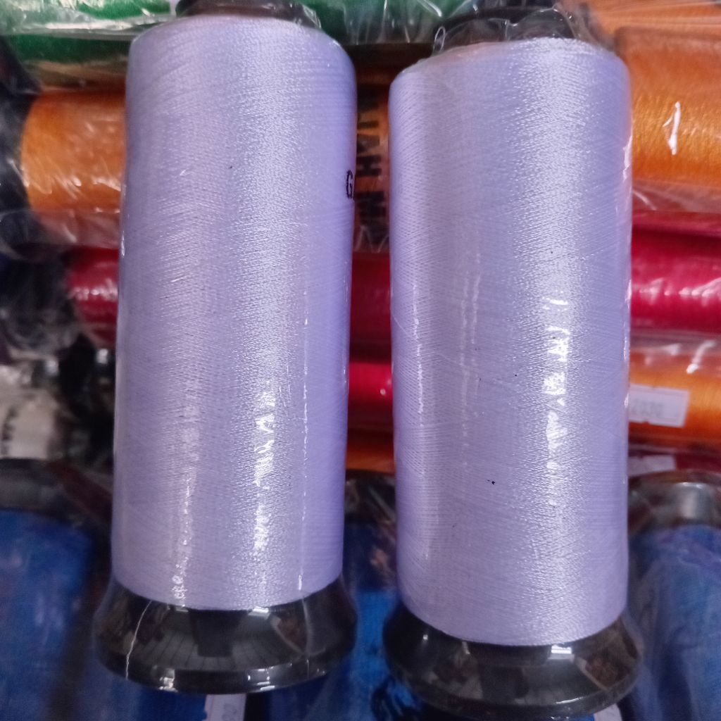 Benang Rayon Bordir warna Putih