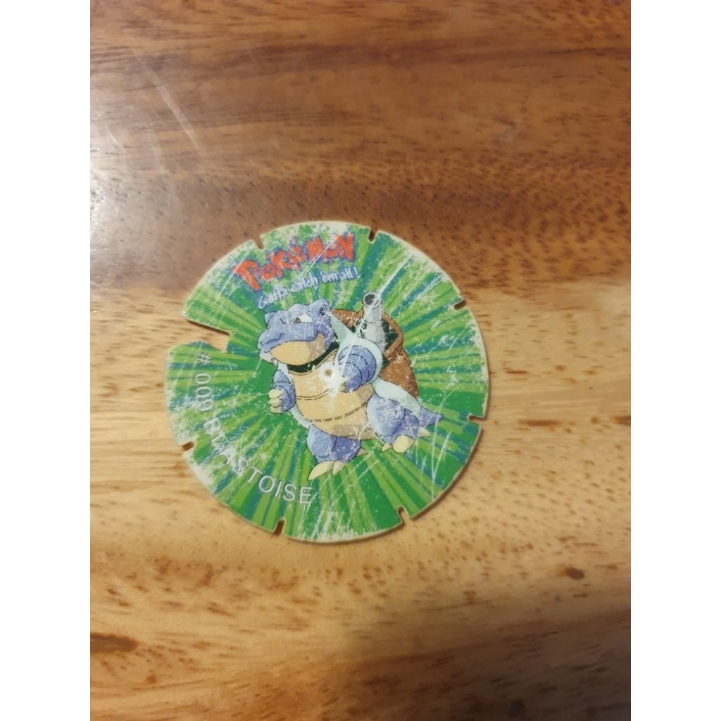 Tazos Spin Pokemon Blastoise