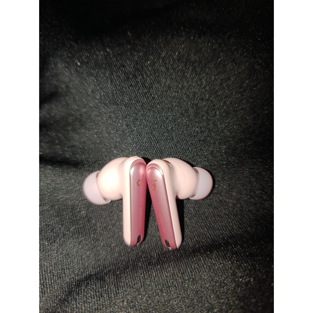 Sparepart Soundcore liberty 4nc. earbuds only sepasang Kiri dan Kanan ( pink color)