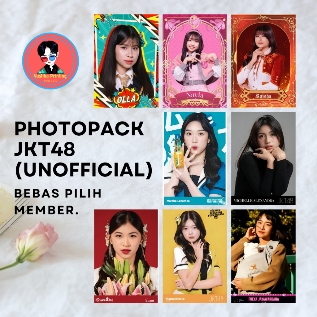 (UNOFFICIAL) PHOTOPACK JKT48 VERSION - BEBAS REQUEST MEMBER
