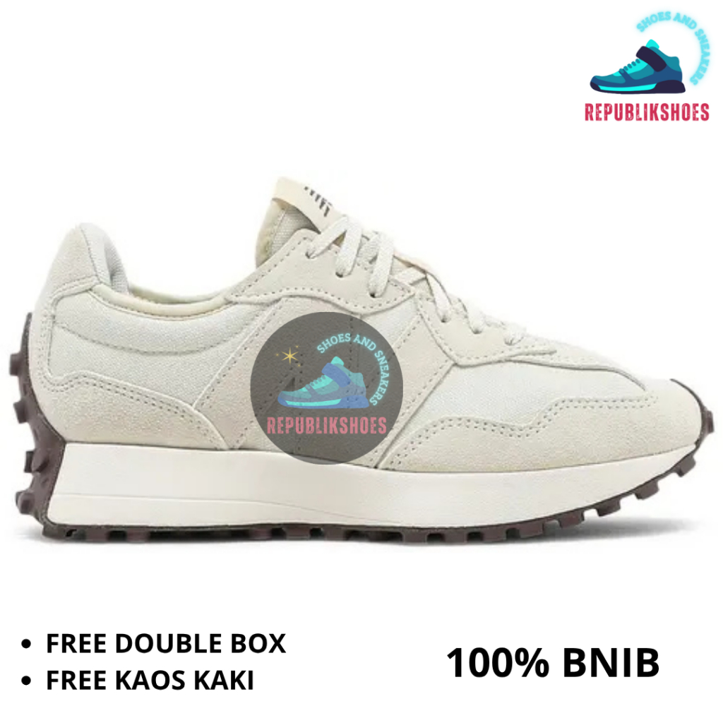 Sneakers Unisex 327 Beige Angora