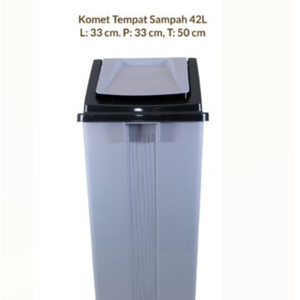 KOMET STAR - TEMPAT SAMPAH CLEAN 42L