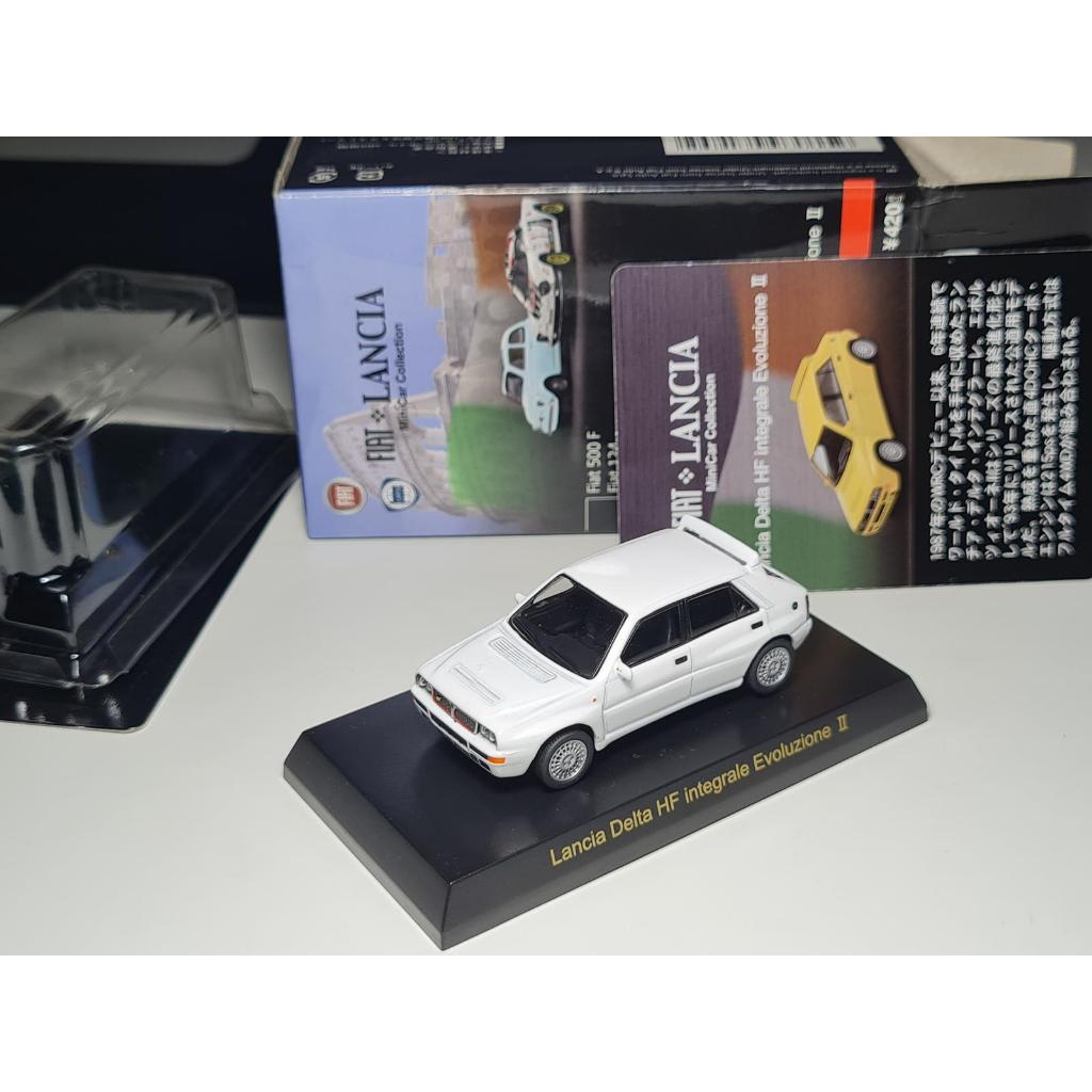 Kyosho 64 Lancia Delta HF Integrale Evoluzione II Putih Diecast