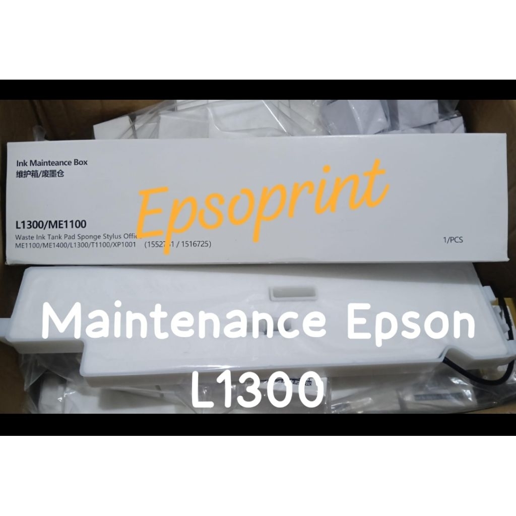 Maintenance Absober Epson L1300 Tempat pembuangan tinta +Busa Epson L1300