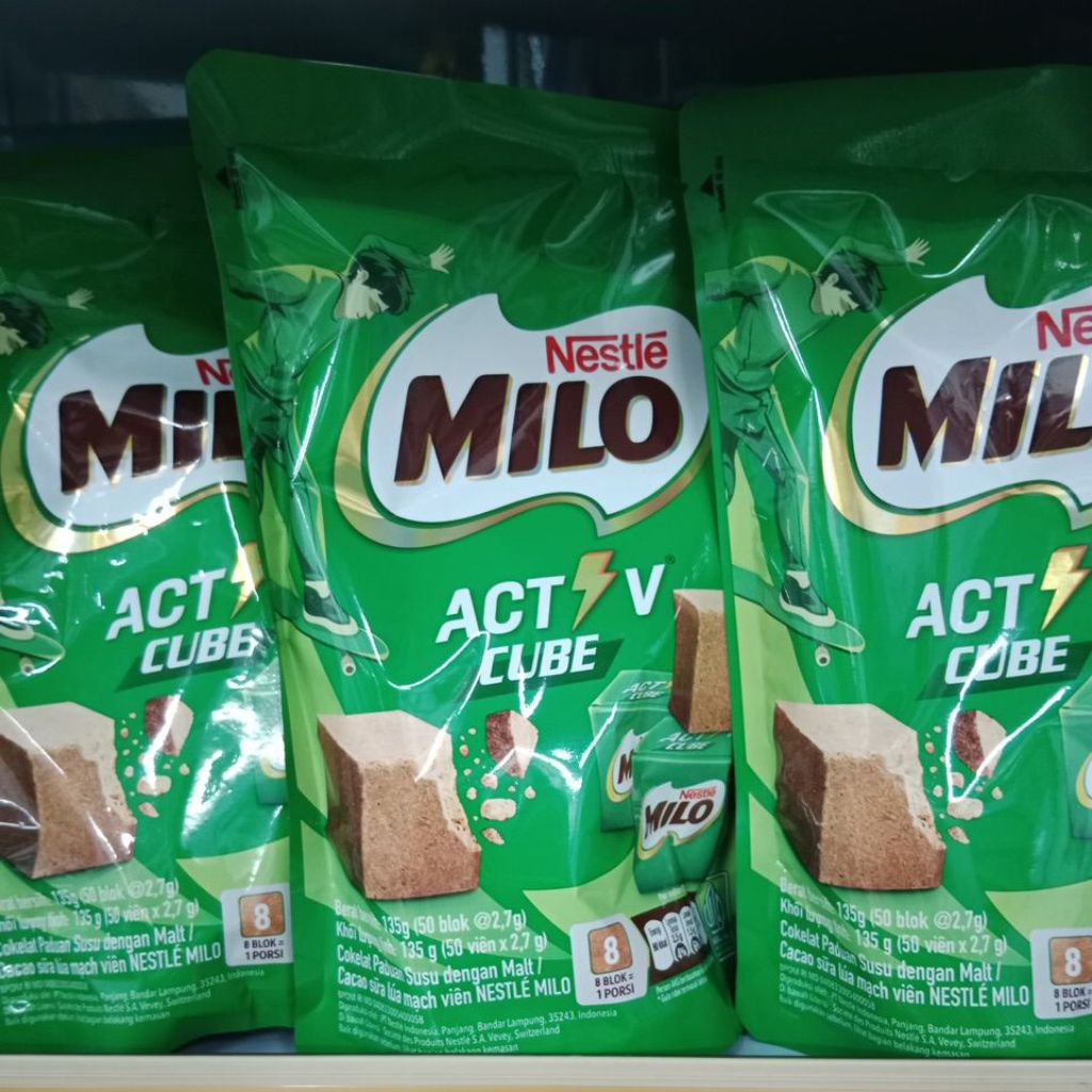 Milo Activ Cube 135 g (Isi 50 Cube)