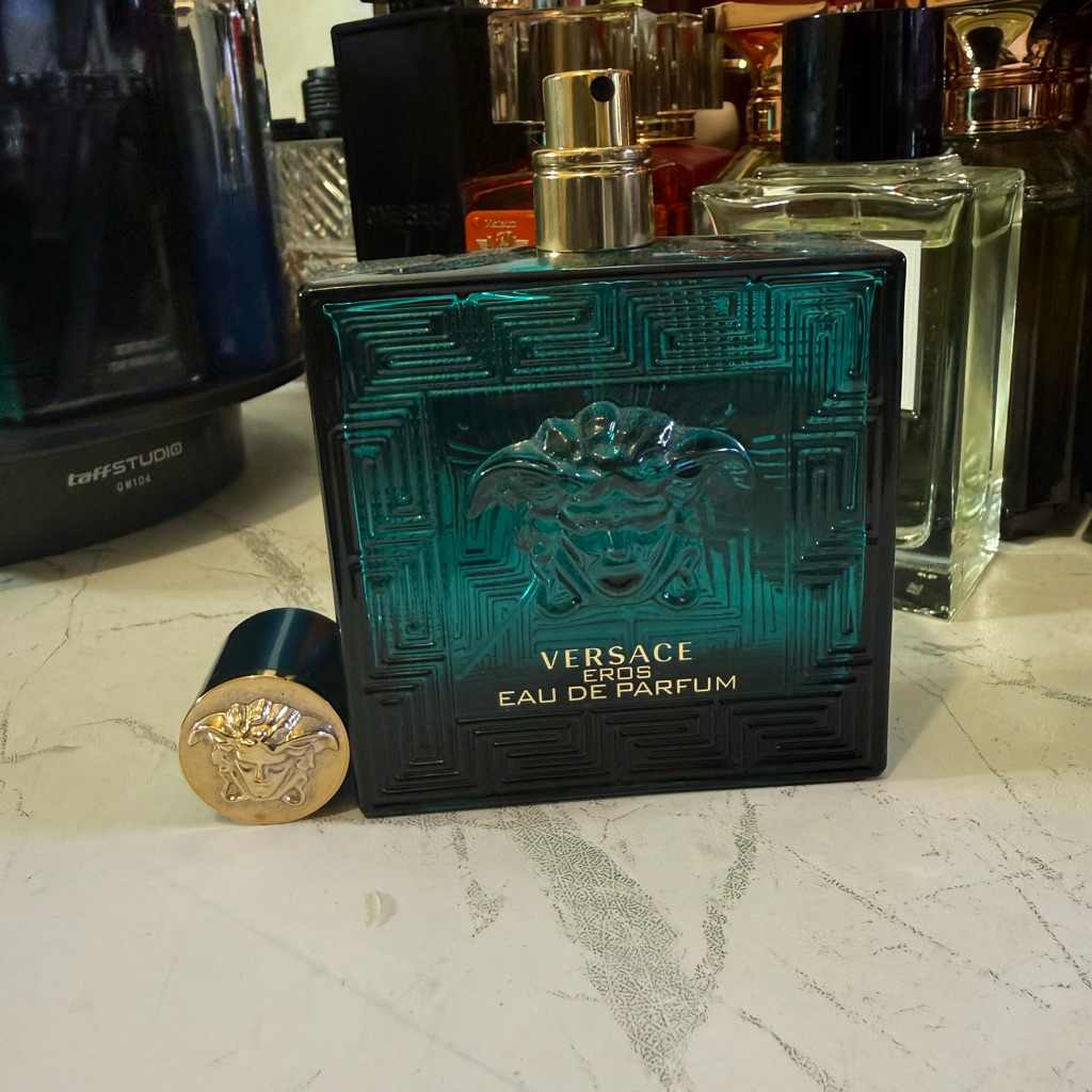 [BOTOL KOSONG] Eros EDP lengkap dengan box mulus