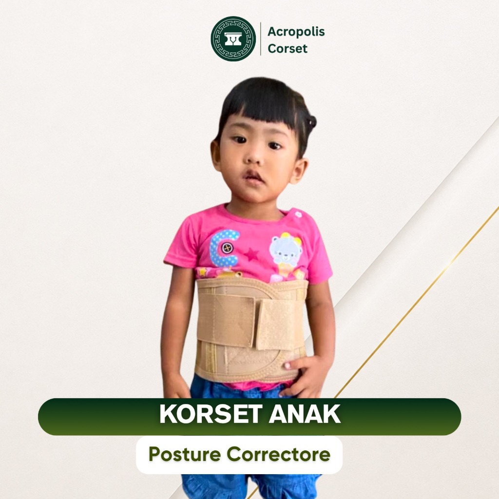 Korset Ortopedi Lumbal Anak / Korset Scoliosis / Korset Kesehatan Anak