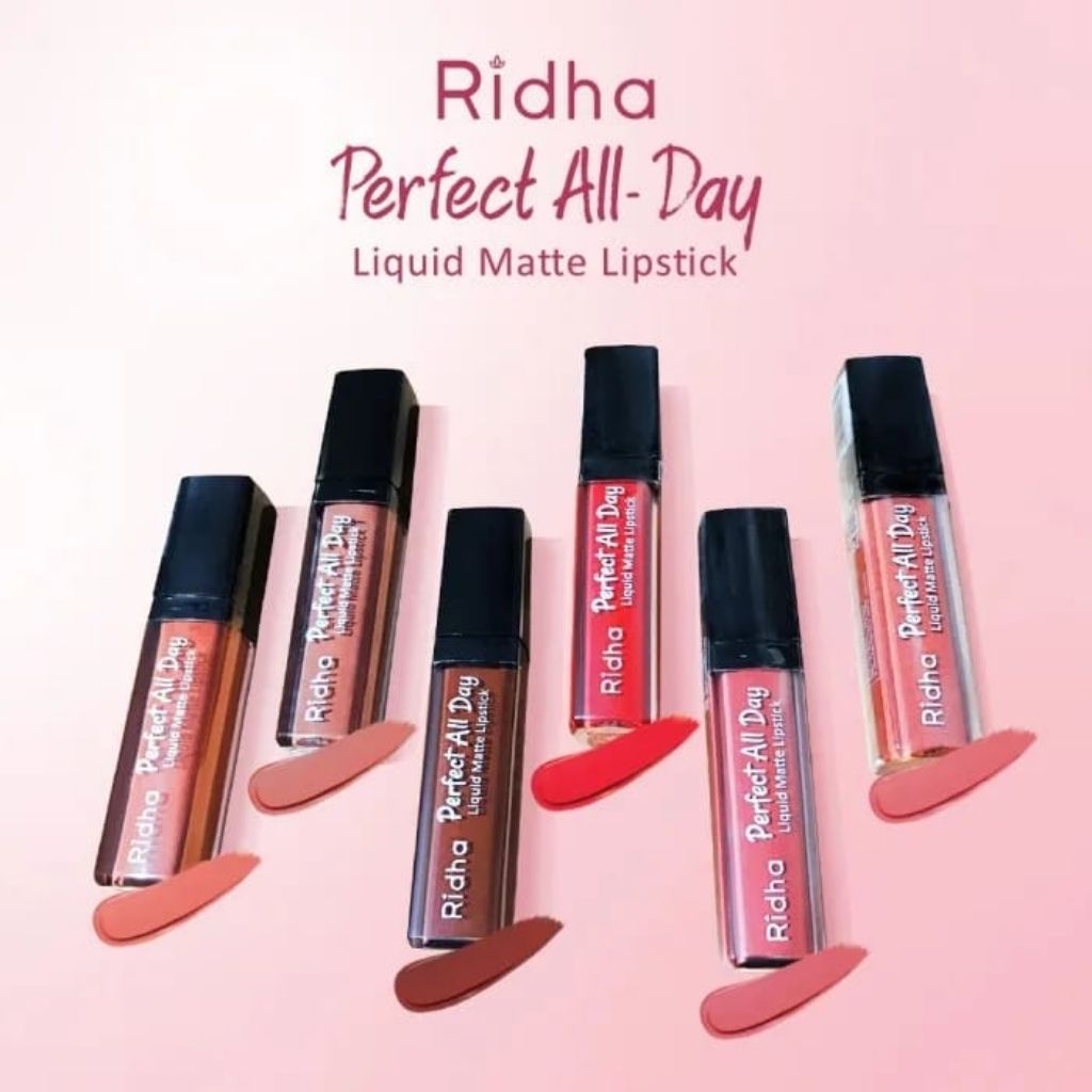 RidhaPerfectLiquidMatteLipstik