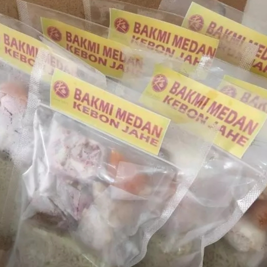 Bakmie Bakmi Medan Kebon Jahe Mie Keriting Frozen BAKMIE MEDAN KEBON JAHE FROZEN MIE KERITING