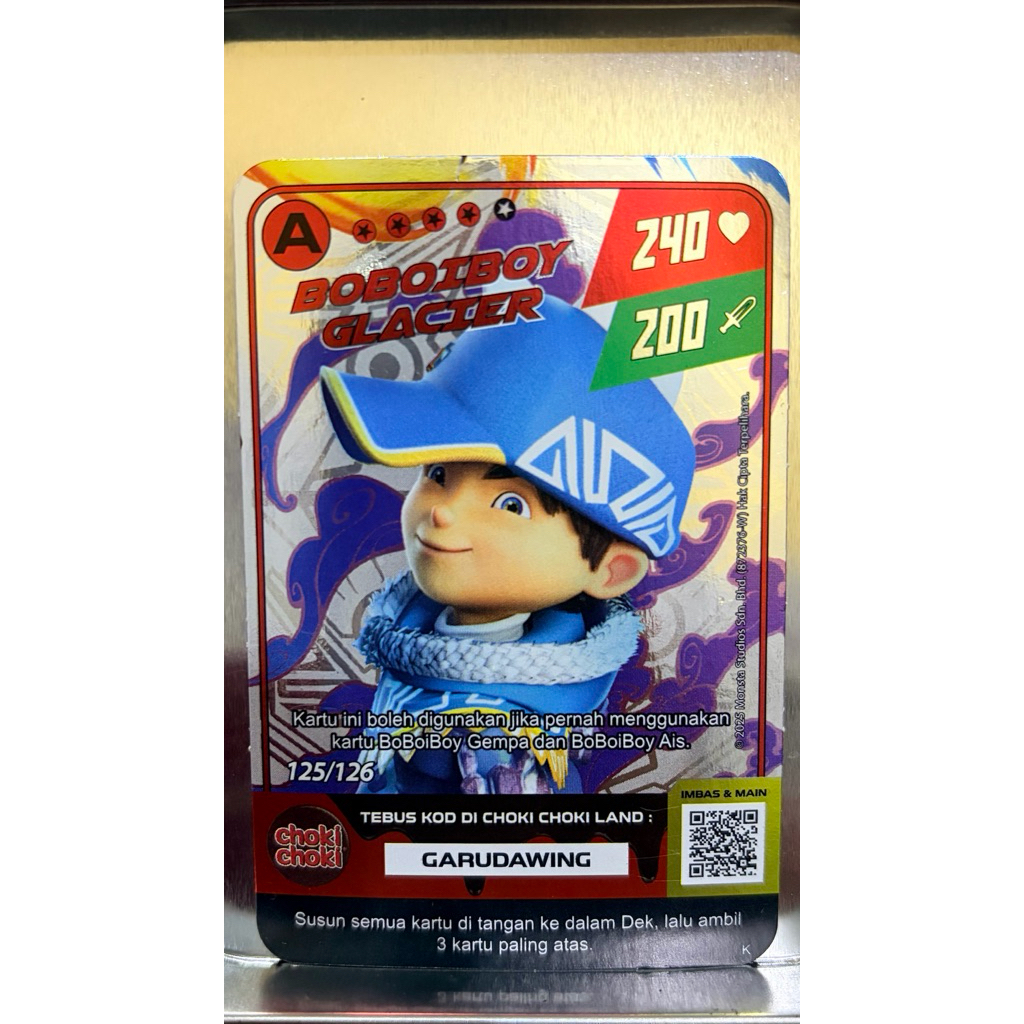 Choki Choki X Boboiboy - A Boboiboy Glacier