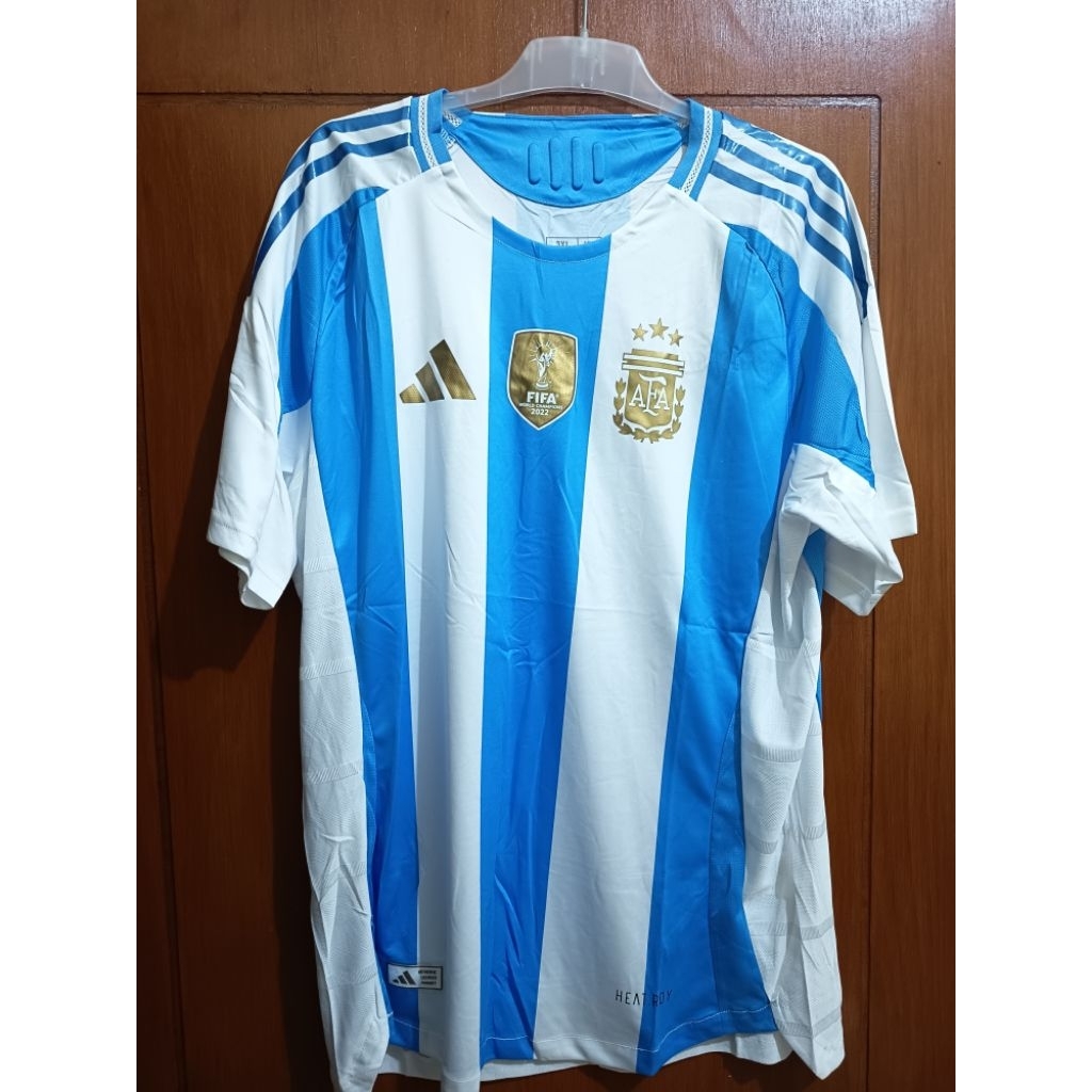 Argentina Home 2022 Player Issue Patch World Champions 2022