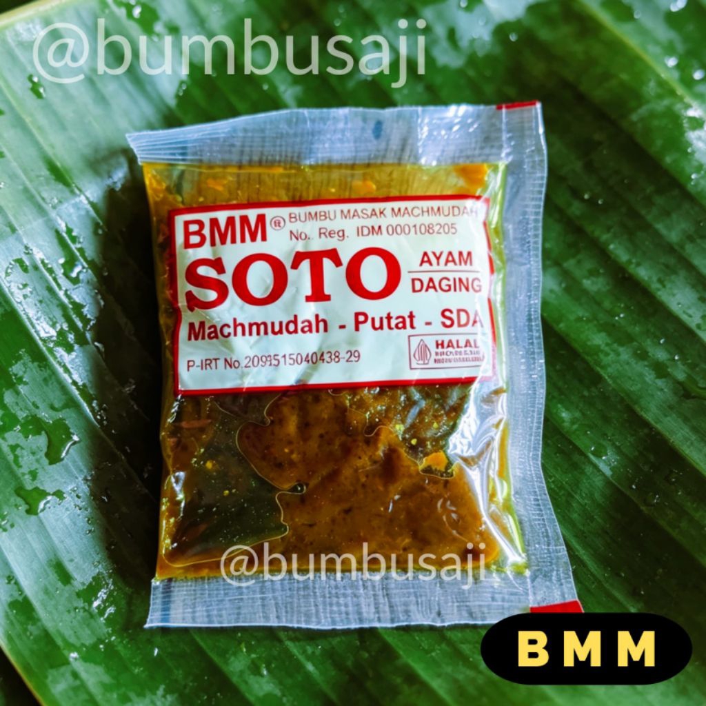BMM / BUMBU SOTO MACHMUDAH / BUMBU INSTAN SIAP SAJI