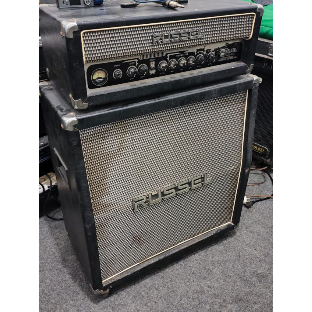 (Banjarmasin) amplifier Gitar 12 inc x 4 Russel ROKR-80 ampli gitar
