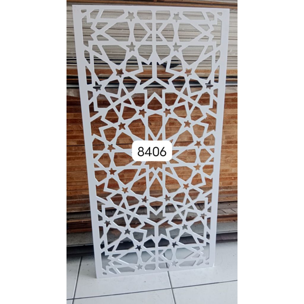 Krawangan PVC Board Ukuran 40x80cm