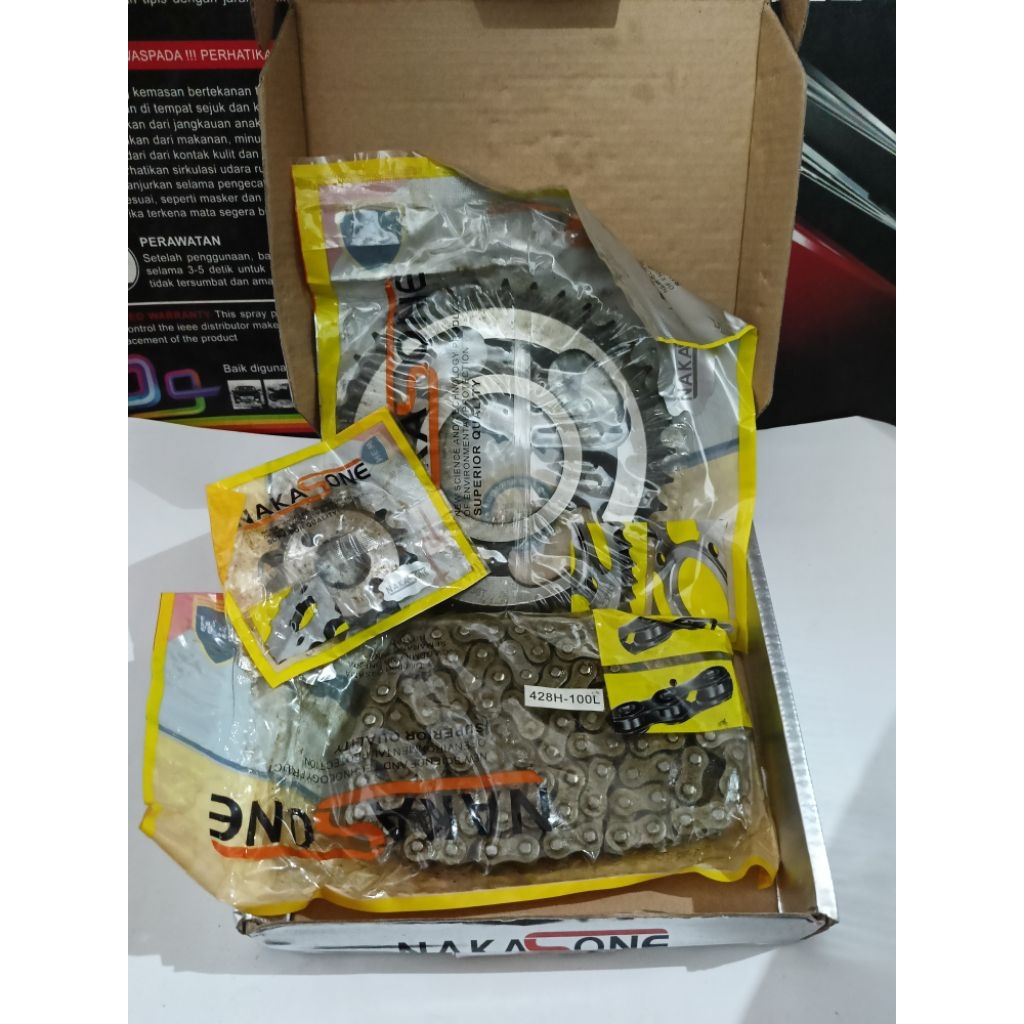 [1 set] GEAR SET GL 100 GEAR PAKET GL GEARSET GL 100 NAKASONE GEAR PAKET GL100