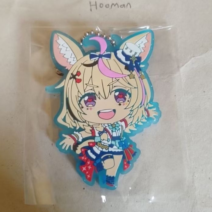 Hololive Polka Rubber Keychain
