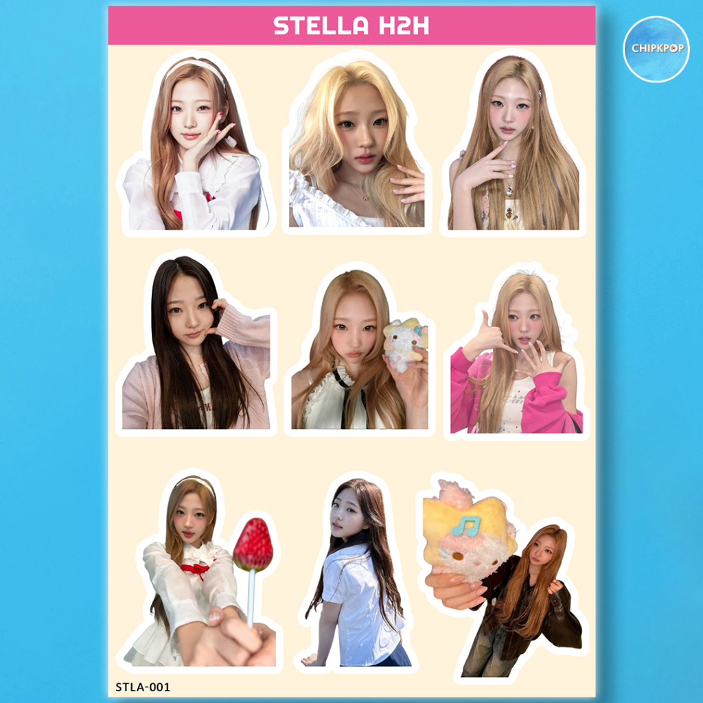 STELLA HEARTS2HEARTS STIKER KPOP I KPOP H2H I STELLA | HEARTS2HEARTS I MERCHANDISE KPOP I ARTIS KPOP