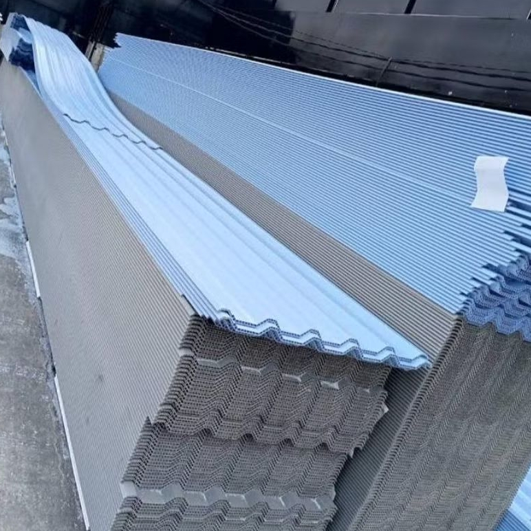 Atap Alderon Double Layer  830 Panjang 6,5 Meter Biru