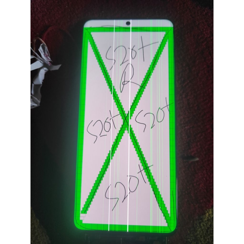 lcd samsung s20 plus minus sett frame