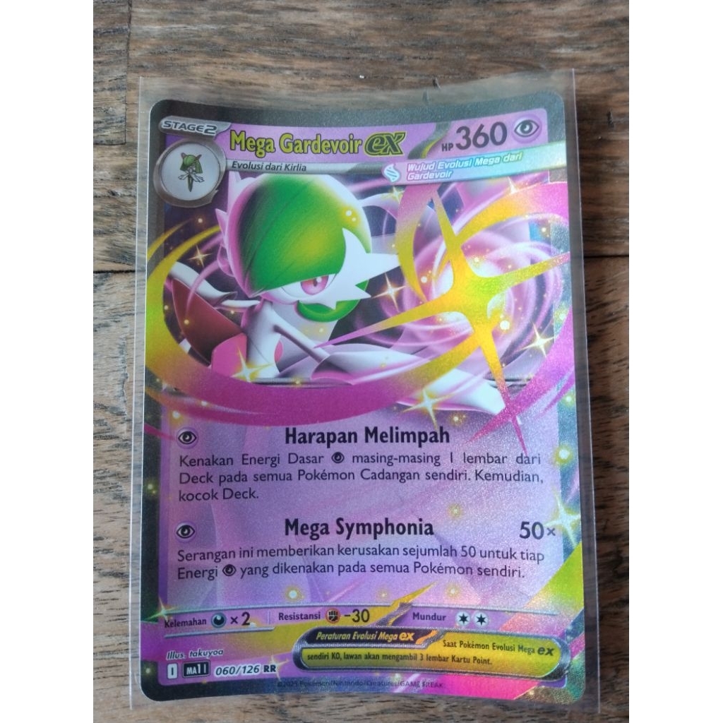 Pokemon tcg Mega gardevoir RR