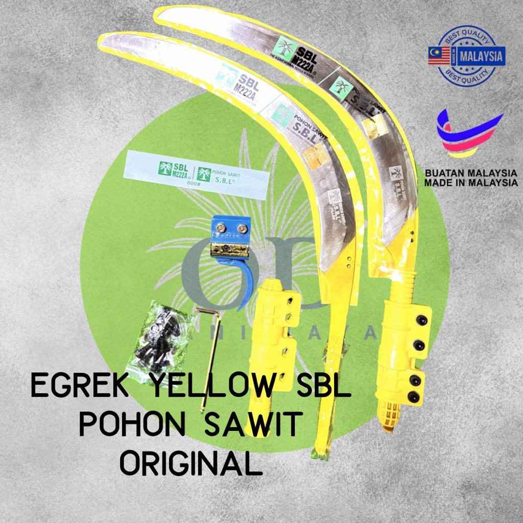 Egrek sawit YELLOW SBL POHON SAWIT Original