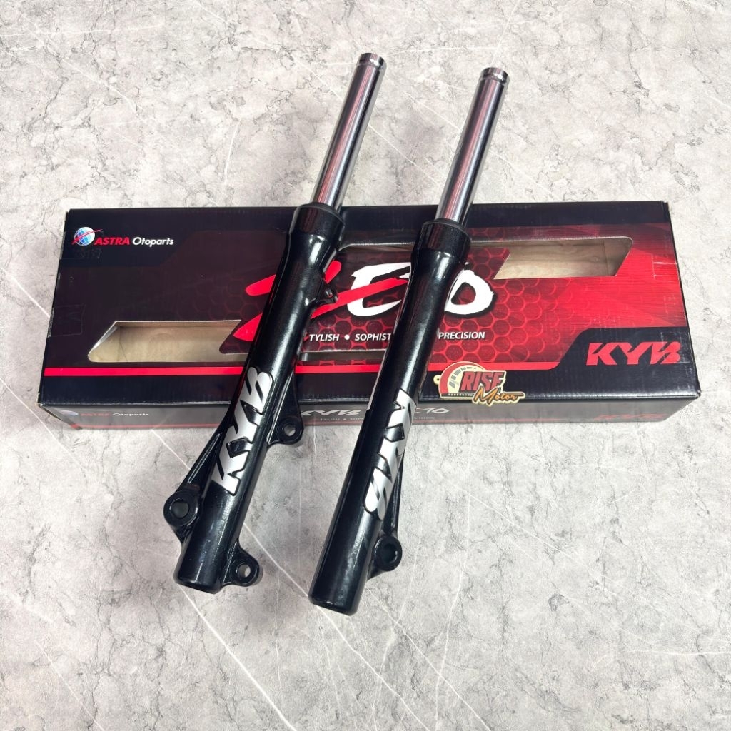 SHOCK DEPAN KYB ZETO MX KING FF1090HZ HITAM