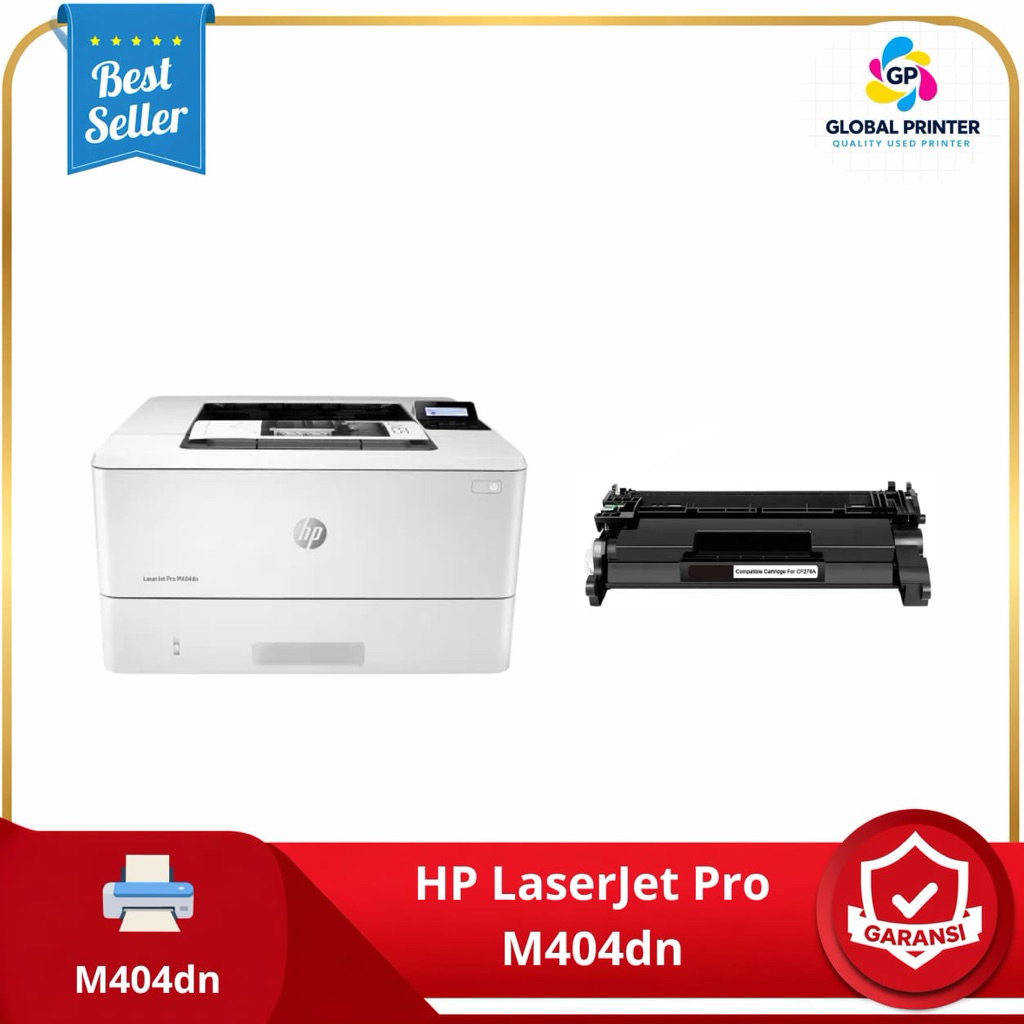 Printer HP LaserJet M404 N Bekas berkualitas