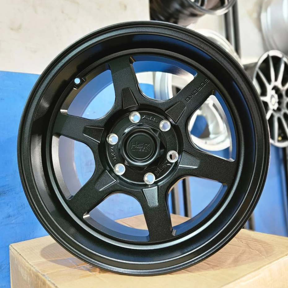 HSR STY Velg Mobil Ring 17 4 Pcs Grey |Velg Mobil HSR STY Ring 17 6X139.7 Grey