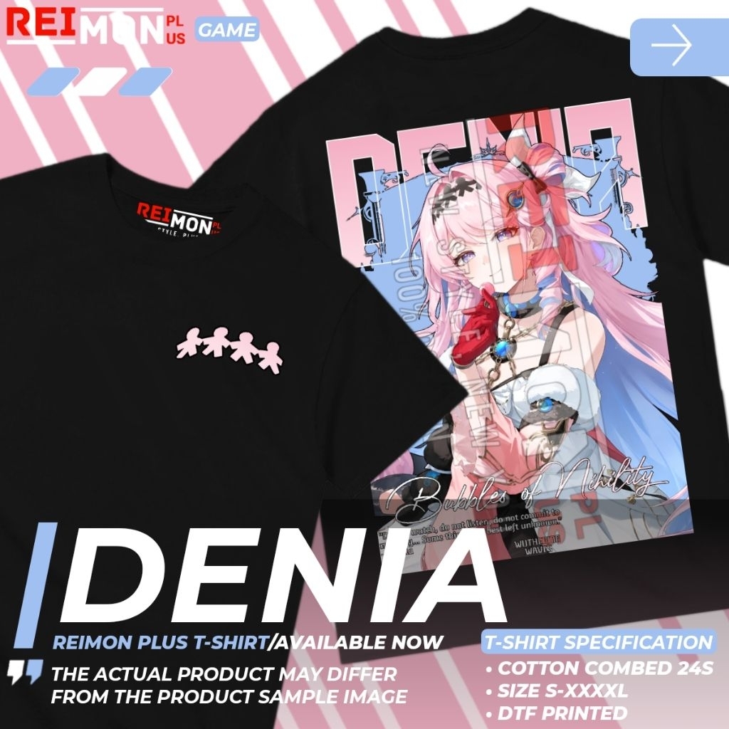 REIMON PLUS T-Shirt Denia Wuthering Waves - Kaos Game