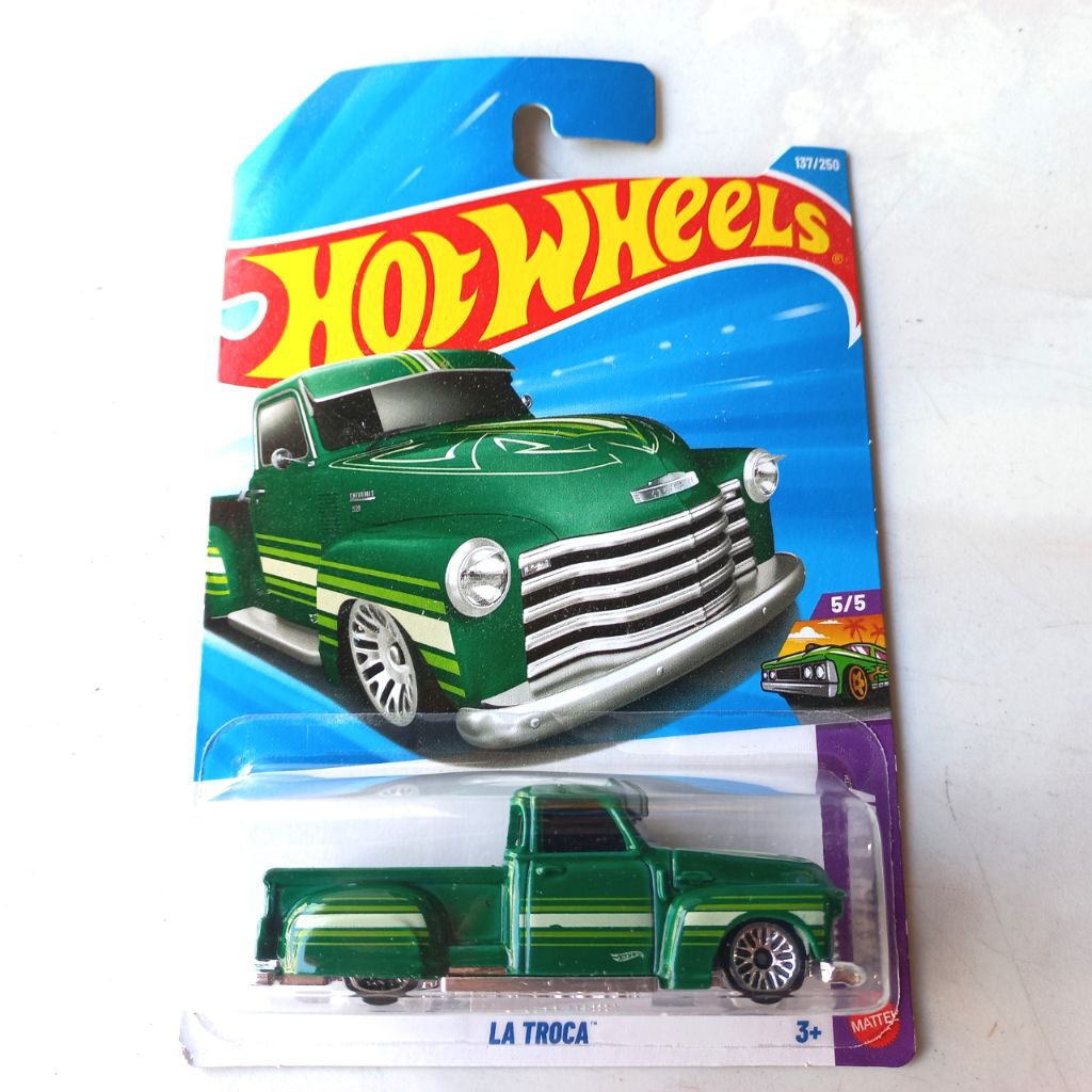 Hotwheels La Troca Hijau