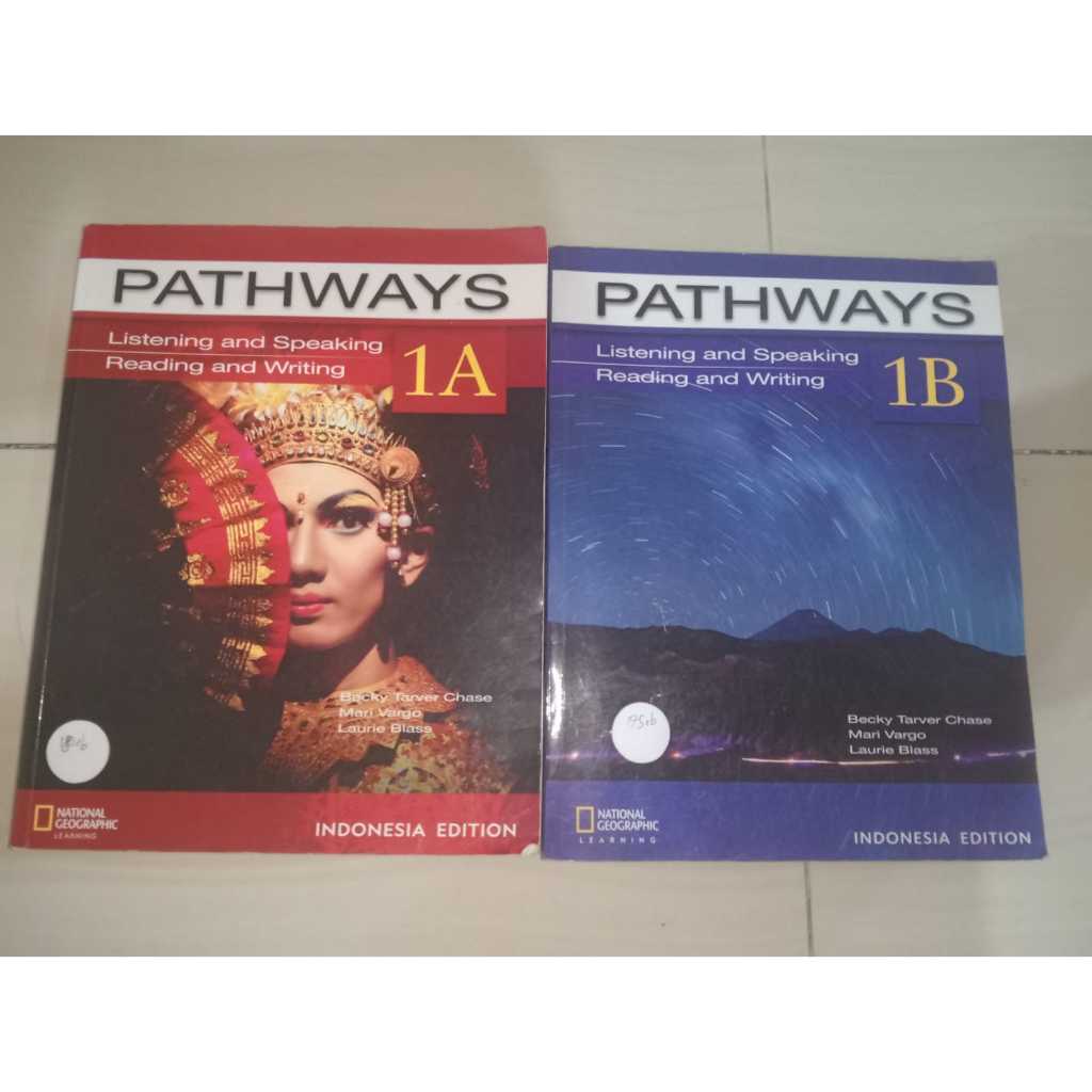 PATHWAYS 1A 1B INDONESIA EDITION- NATIONAL GEOGRAPHIC LEARNING [PRELOVED/BEKAS]