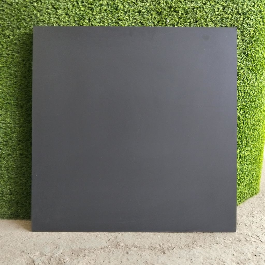Granit 60x60 hitam polos (matt-doff)/ granit lantai/ granit teras/ granit lantai kamar mandi/ granit