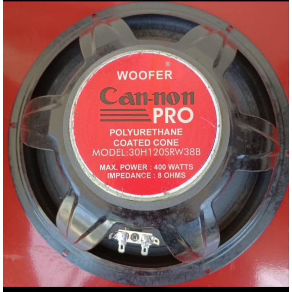 Speaker Cannon Pro 12 Inch Woofer Spiker 400 Watt