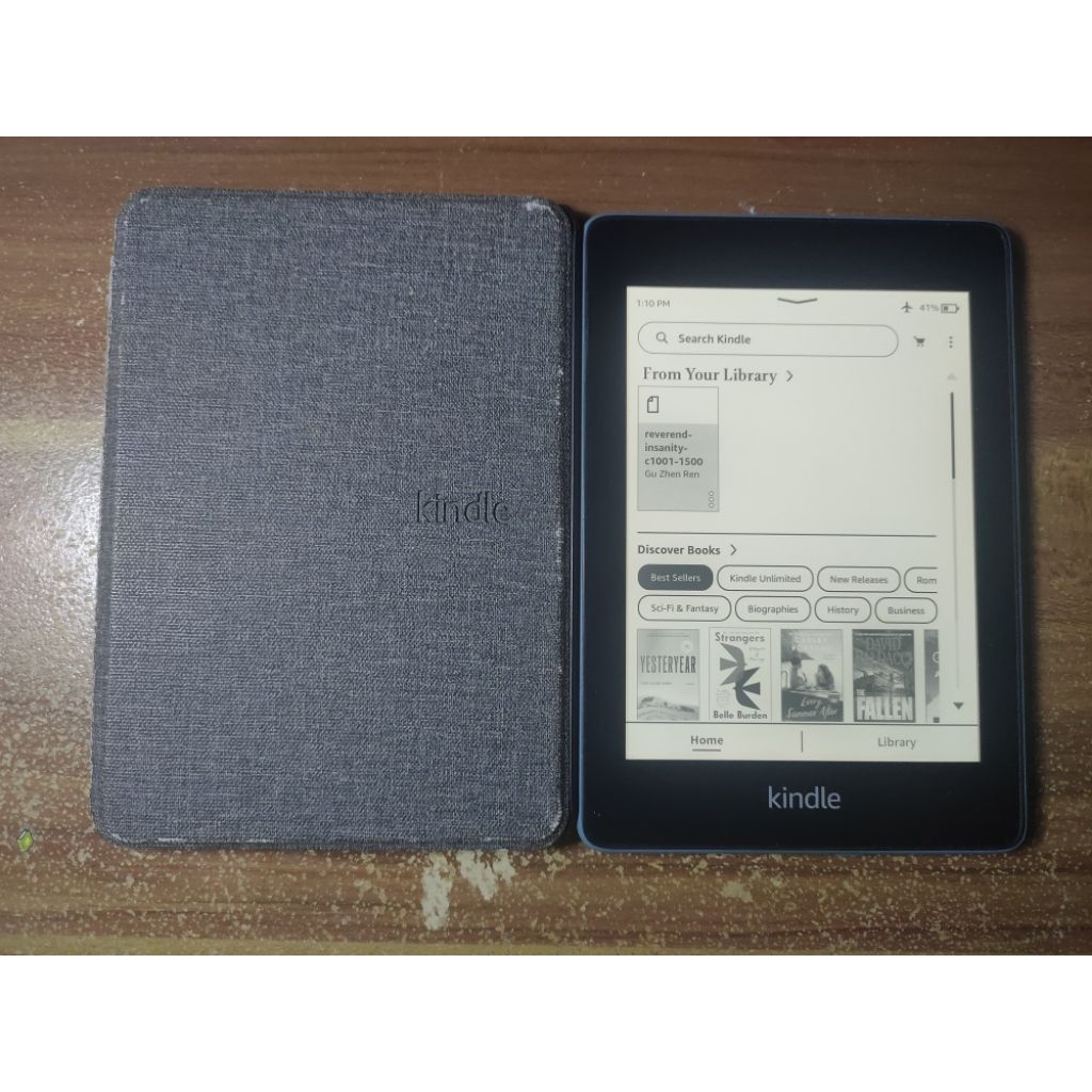 Preloved Kindle Paperwhite 10th gen - 8GB - Twilight Blue (bisa request jailbreak)