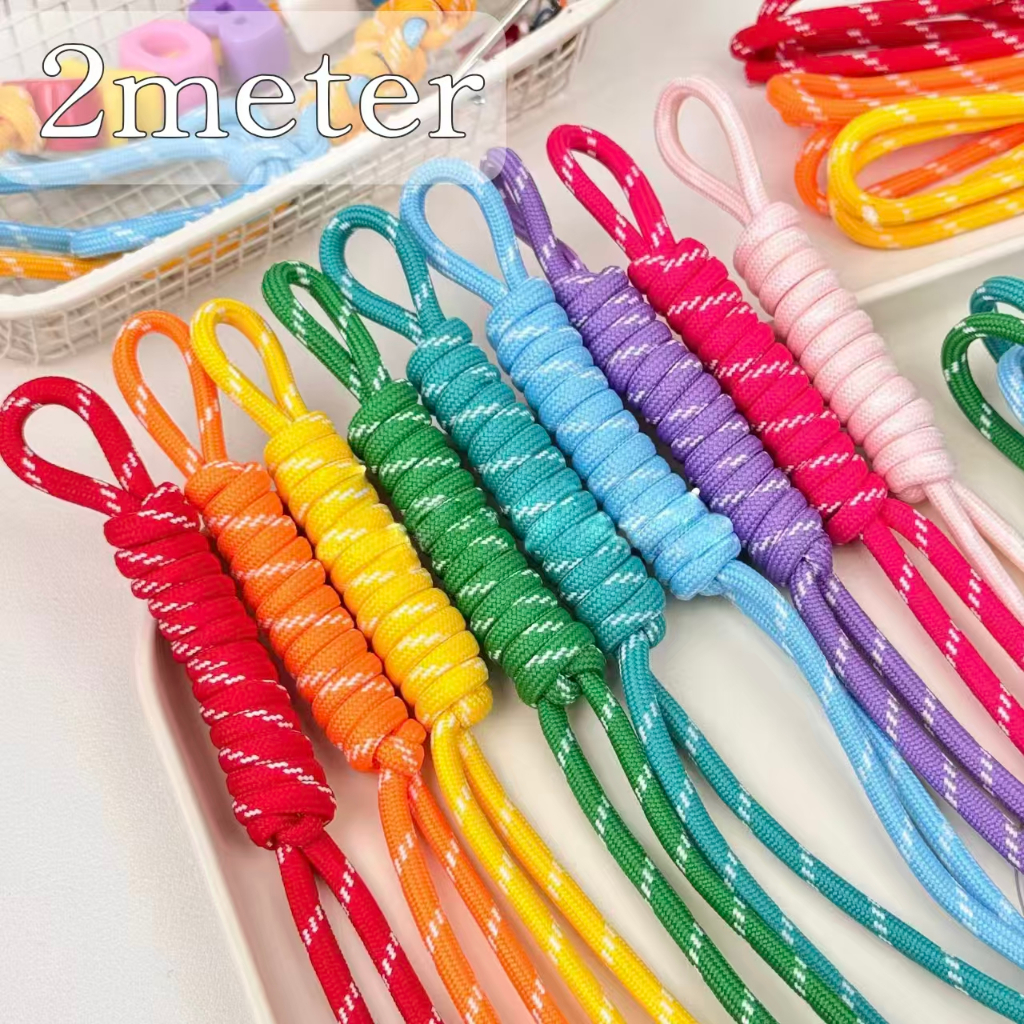 [2 Meter] Tali paracord tali prusik tali paracord 5mm paracord tali
