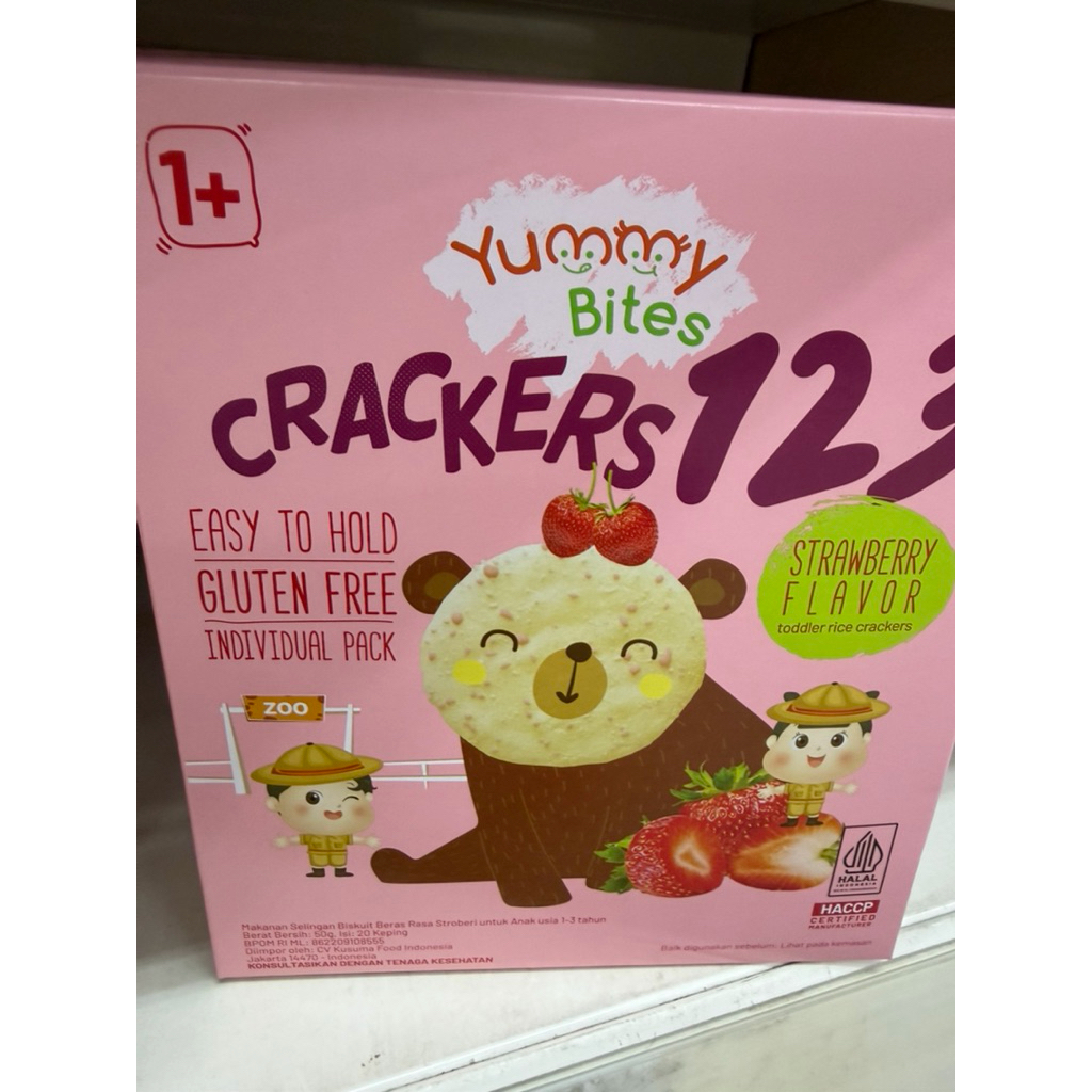 YUMMY BITES STRAWBERRY CRACKERS 123. YUMMY BITES BANANA CRACKERS 123. YUMMY BITES BANANA. YUMMY BITE
