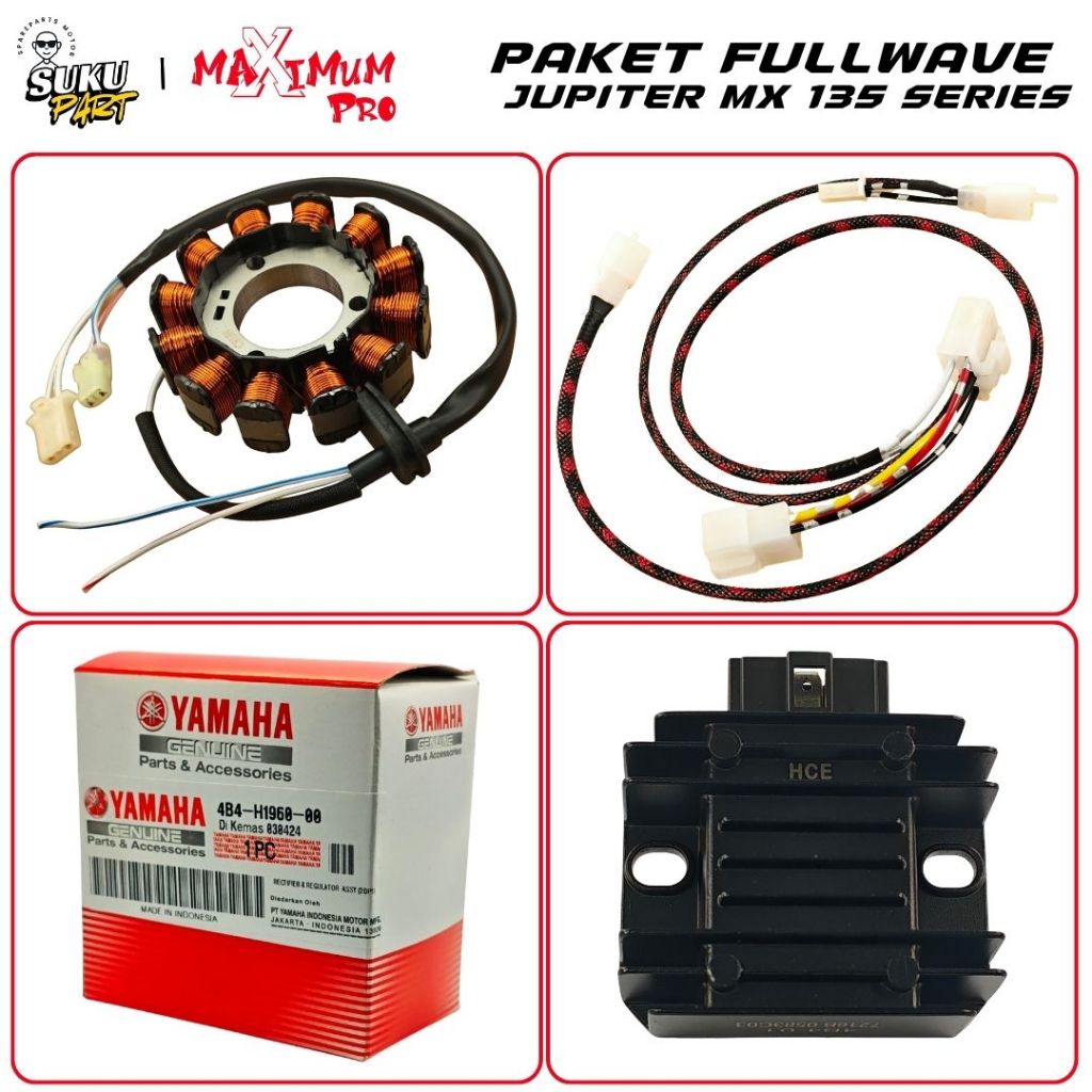 KABEL FULLWAVE JUPITER MX SERIES PNP KABEL FULLWAVE KIT JUPITER MX NEW 5OC SET SPULL FULLWAVE  JUPIT