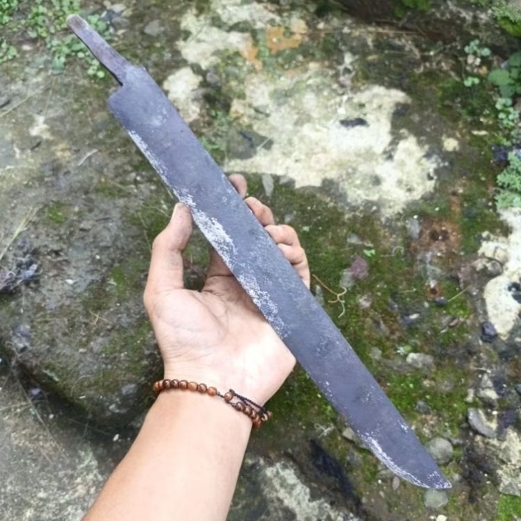 Golok sembelih mentahan willys gen2 30cm | golsem mentahan