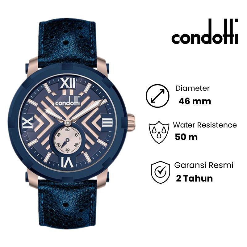 Jam Tangan Pria CONDOTTI Prossimo CN1047-BL04-L04