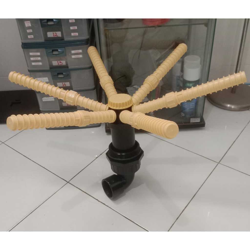 Strainer Bawah Bintang , Cabang 6 , 4x2 Inch / untuk tangki FRP 3672