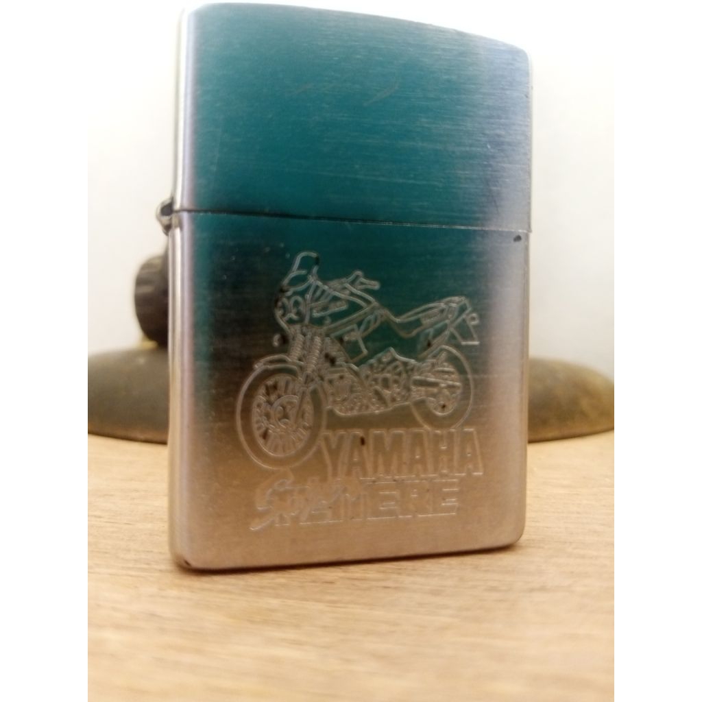 original zippo yamaha romawi 1992 dua denting