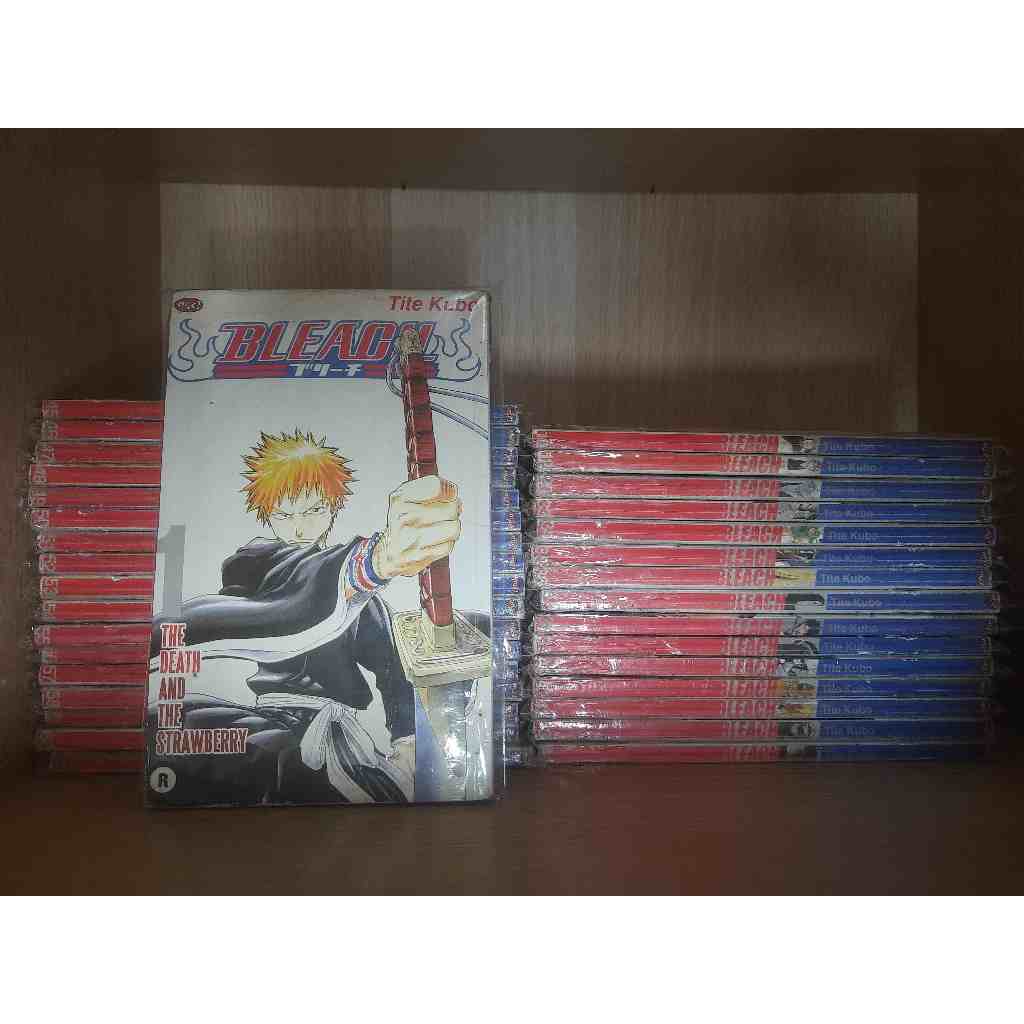 Manga Bleach Volume 1, 10, 12, 20, 33 - 60, 62 Set [Ex Rental + Bekas]