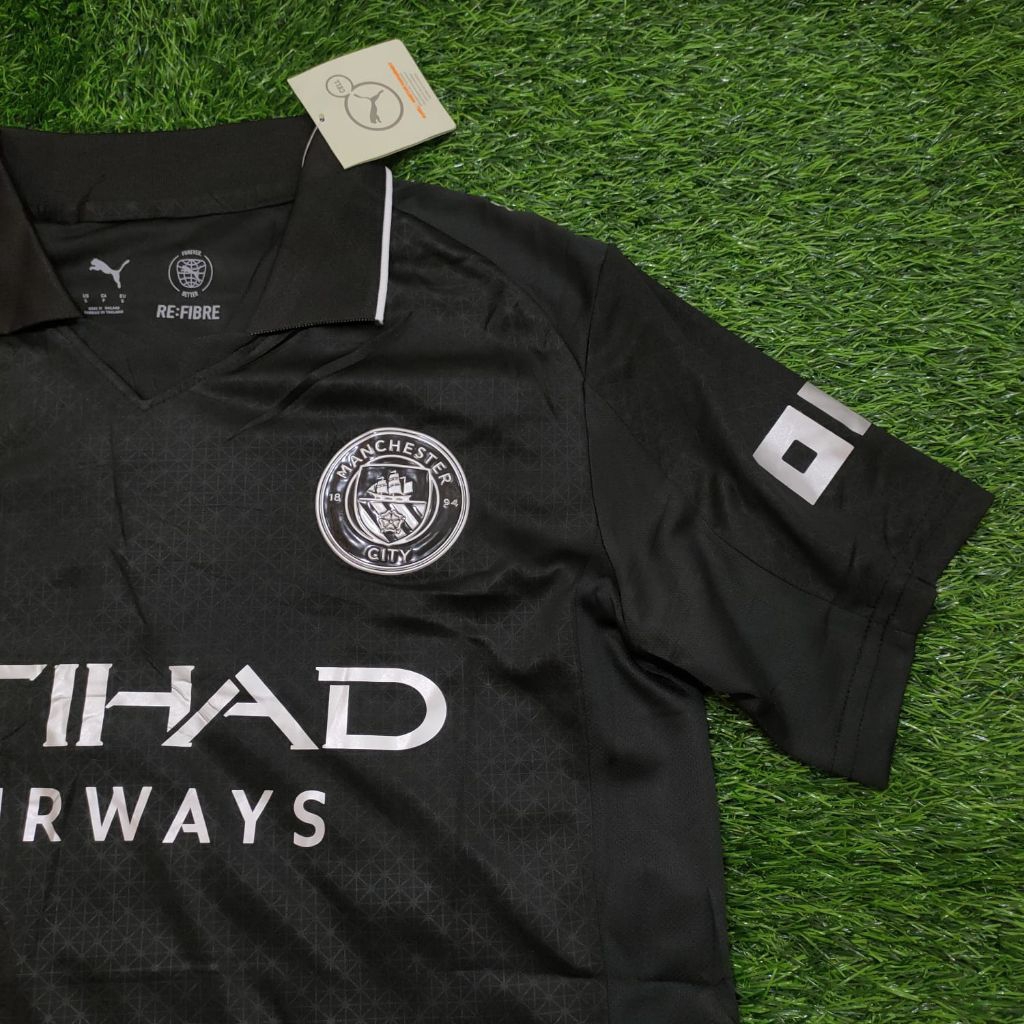 JERSEY BOLA CLUB MAN CITI AWAY HITAM PI