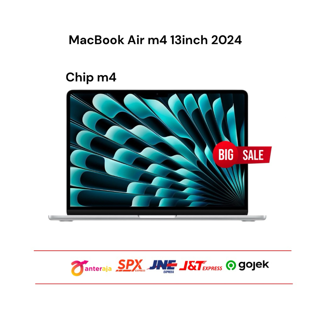 MacBook Air M4 13inch 2024 Chip m4 16GB/256GB