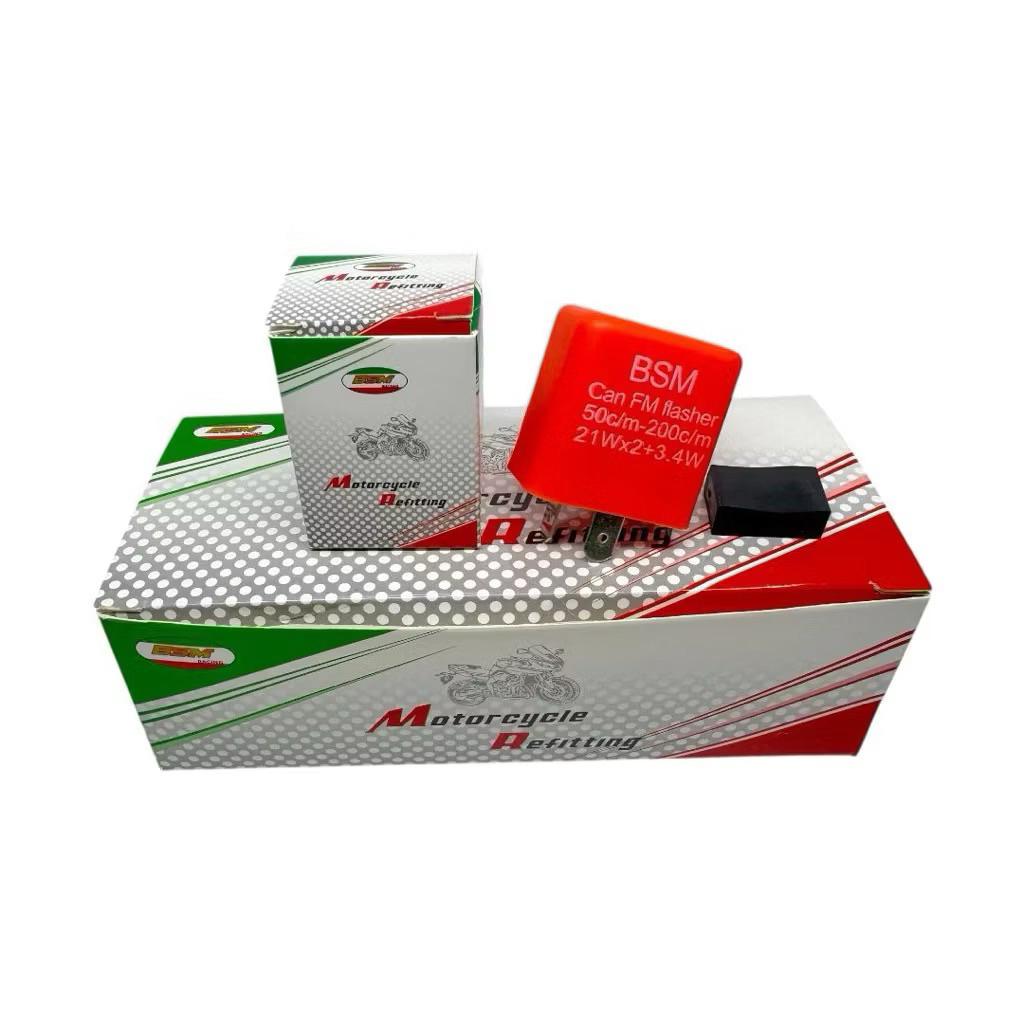 Flasher relay stelan lampu sein motor kedip cepat lambat Bsm flasher sein