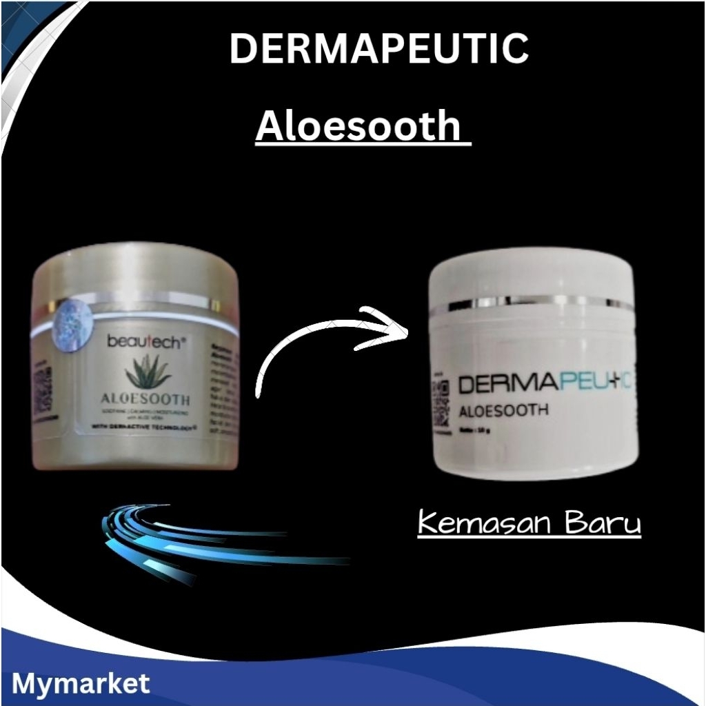 BEAUTECH DERMAPEUTIC ALOESOOTH Cream Aloevera Menenangkan Melembutkan Melembabkan