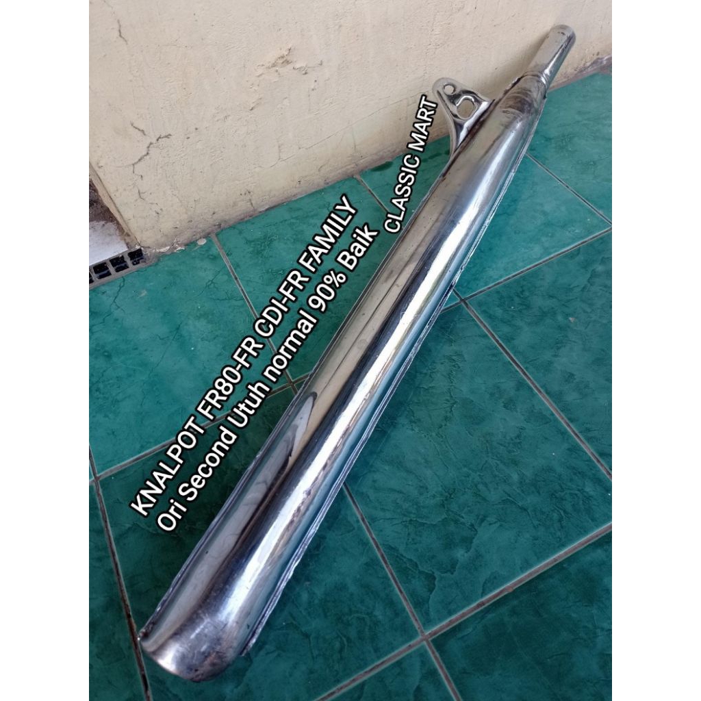 KNALPOT SUZUKI FR70 FR80 FR CDI FR FAMILY ORIGINAL