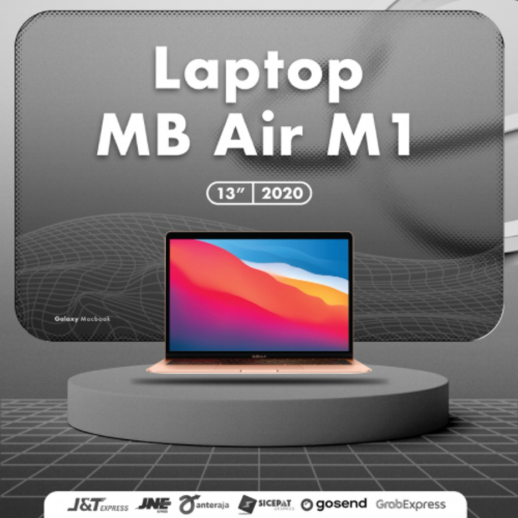MacBook Air M1 13.3" 8GB/256GB SSD - Laptop Tipis Ringan