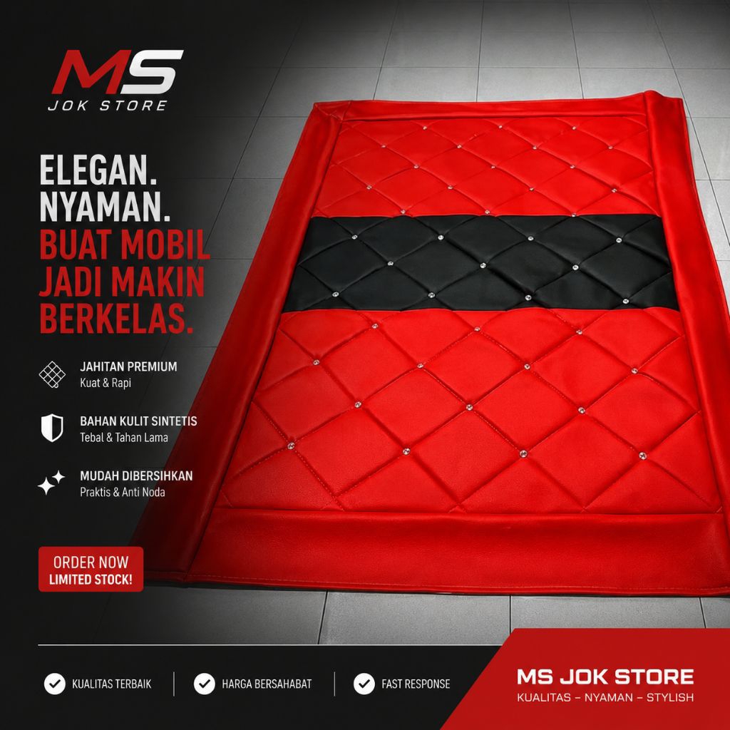 Plafon/cover plafon atap mobil pickup, motif sofa kancing mewah cocok untuk semua jenis mobil pickup
