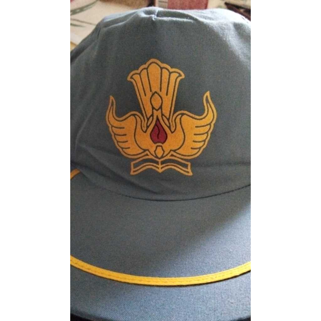 Topi Sekolah PPPK Petra Original Seragam Topi Atribut Sekolah Kristen Petra Premium